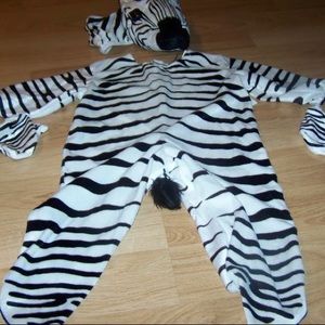 Baby Infant Size 18-24 Months Underwraps Zebra Horse Halloween Costume EUC